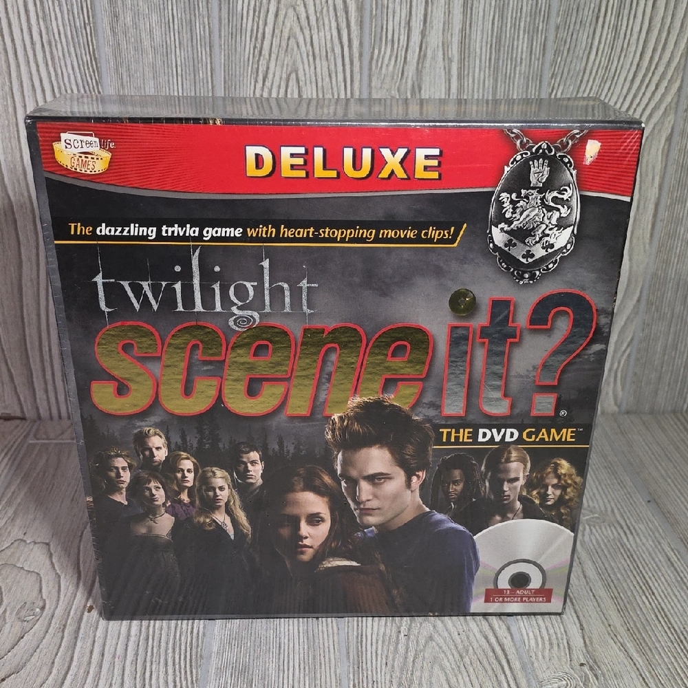 Twilight Scene It? Deluxe DVD Game Sealed New